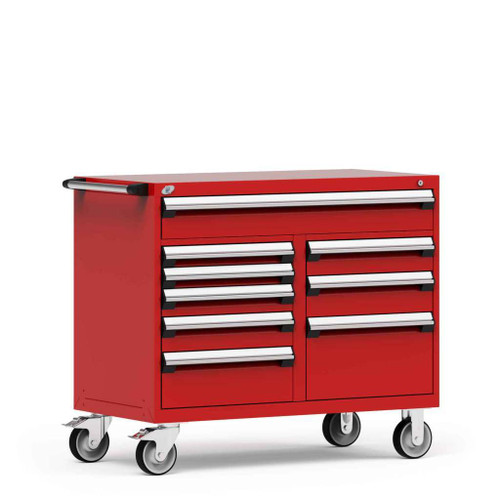 Multi-Drawer Mobile Cabinet  - 9 Drawers - 48'' W x 24''D - R5GHE-3416