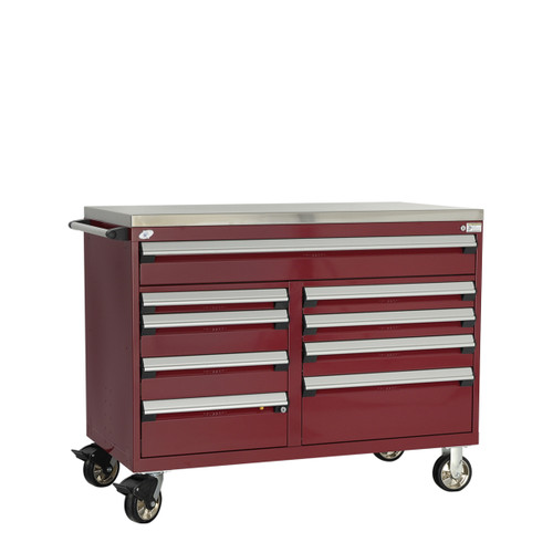 Multi-Drawer Mobile Cabinet  - 9 Drawers - 54'' W x 24''D - R5GJE-3409