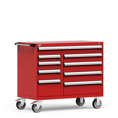 Multi-Drawer Mobile Cabinet  - 9 Drawers - 48'' W x 24''D - R5GHE-3419