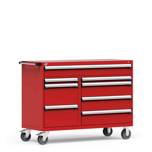 Multi-Drawer Mobile Cabinet  - 8 Drawers - 60'' W x 24''D - R5GKE-3828