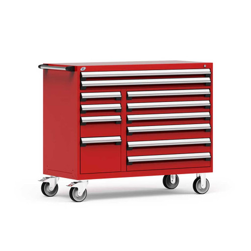 Multi-Drawer Mobile Cabinet  - 12 Drawers - 54'' Wide - SMS-R5GJG-3806