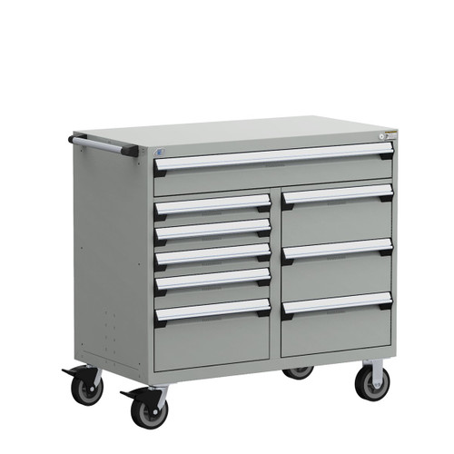 Multi-Drawer Mobile Cabinet  - 9 Drawers - 48'' W x 24''D - R5GHE-3834