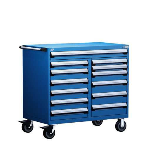 Multi-Drawer Mobile Cabinet  - 13 Drawers - 48'' W x 27''D - R5GHG-3812