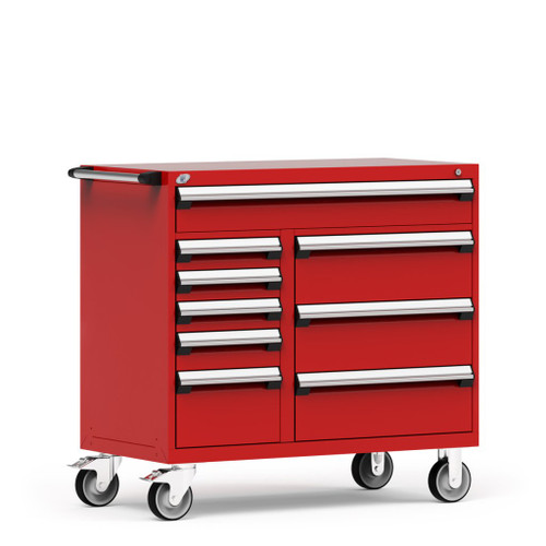 Multi-Drawer Mobile Cabinet  - 9 Drawers - 48'' W x 24''D - R5GHE-3836