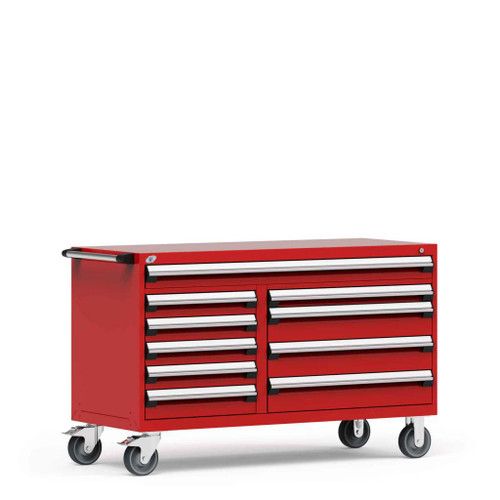 Multi-Drawer Mobile Cabinet  - 10 Drawers - 60'' W x 24''D - R5GKE-3005