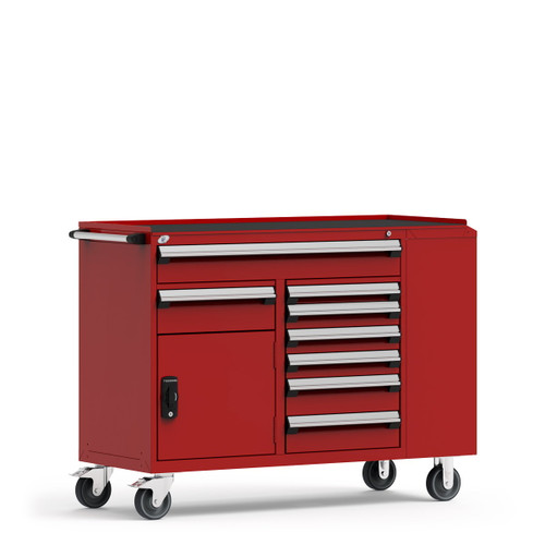 Multi-Drawer Mobile Cabinet  - 8 Drawers - 62'' W x 24''D - R5GHE-3808