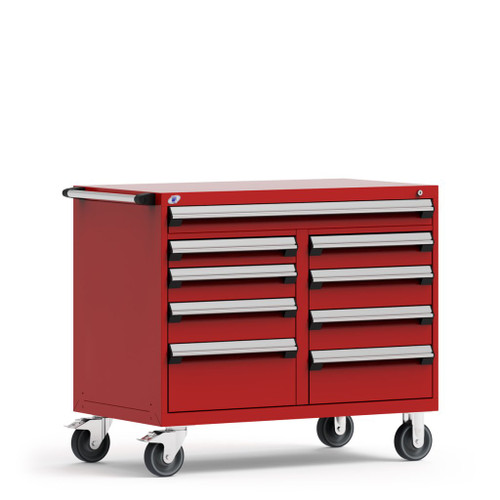 Multi-Drawer Mobile Cabinet  - 9 Drawers - 48'' W x 27''D - R5GHG-3402