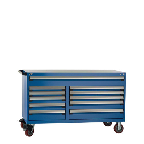 Multi-Drawer Mobile Cabinet  - 11 Drawers - 60'' Wide - SMS-R5GKG-3012