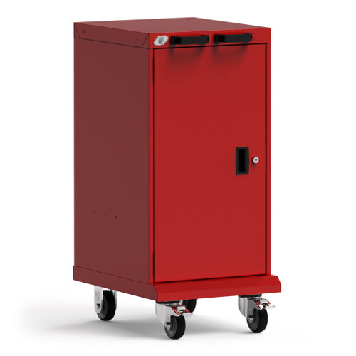 Single Door Compact Mobile Cabinet 18'' W - SMS-L3BBD-3412L3