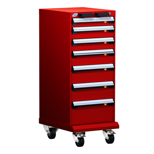 7-Drawer  Compact Mobile Cabinet 18'' W - SMS-L3BBD-4003L3B 7-Drawer  Compact Mobile Cabinet 18'' W - SMS-L3BBD-4003L3B