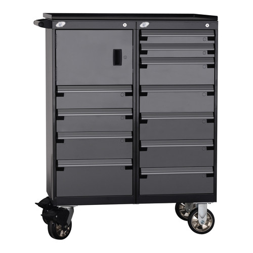 11-Drawer Double-Bank Compact Mobile Cabinet 36'' W - SMS-L3BED-4022L3