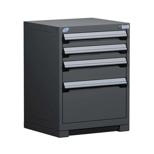 4-Drawer Heavy Duty Modular Drawer Cabinet 24'' W x 21''D - R5ACD-3005 (with compartments)