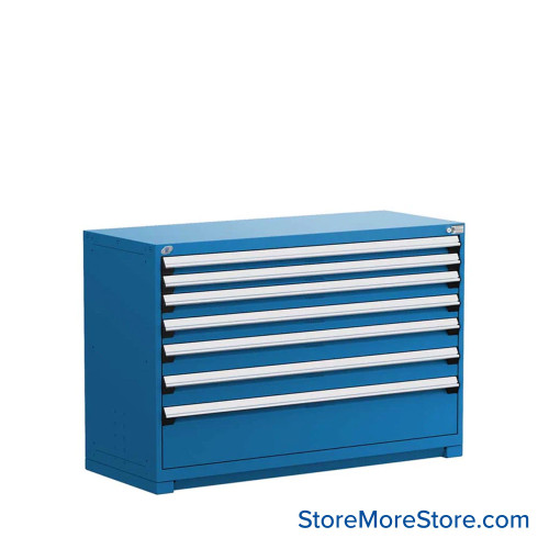 7-Drawer Heavy Duty Modular Drawer Cabinet 60'' W x 24''D - R5AKE-3807