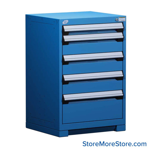 5-Drawer Heavy Duty Modular Drawer Cabinet 24'' W x 21''D - R5ACD-3404 5-Drawer Heavy Duty Modular Drawer Cabinet 24'' W x 21''D - R5ACD-3404