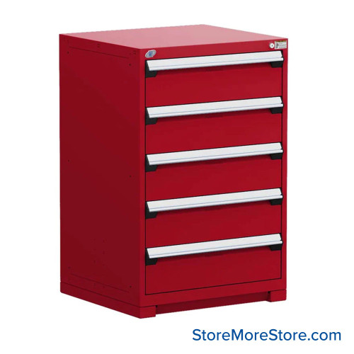 5-Drawer Heavy Duty Modular Drawer Cabinet 30'' W x 21''D - R5ADD-4412