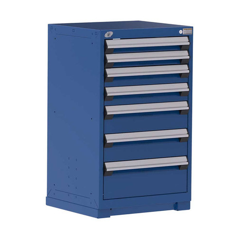 7-Drawer Heavy Duty Modular Drawer Cabinet 24'' W x 21''D - R5ACD-3802 7-Drawer Heavy Duty Modular Drawer Cabinet 24'' W x 21''D - R5ACD-3802