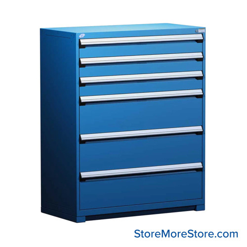 6-Drawer Heavy Duty Modular Drawer Cabinet 48'' W x 27''D - R5AHG-5807