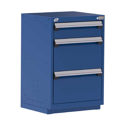 3-Drawer Heavy Duty Modular Drawer Cabinet 24'' W x 27''D - R5ACG-3401
