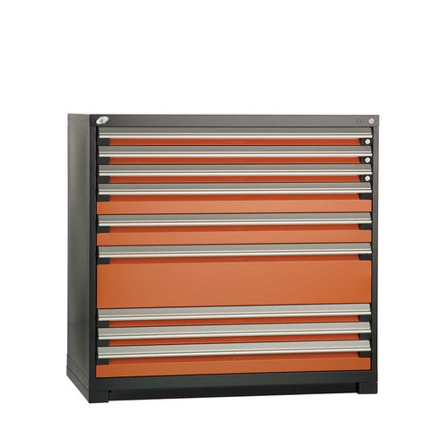 9-Drawer Heavy Duty Modular Drawer Cabinet 48'' W x 24''D - R5AHE-4424