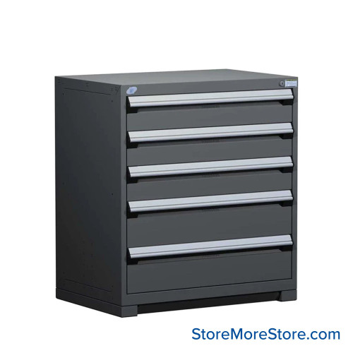 5-Drawer Heavy Duty Modular Drawer Cabinet 36'' W x 24''D - R5AEE-3806