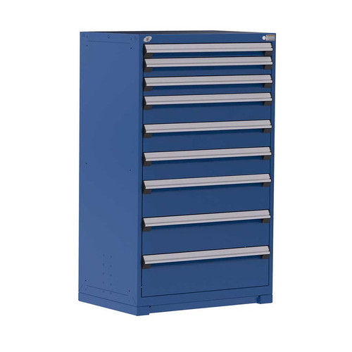 9-Drawer Heavy Duty Modular Drawer Cabinet 36'' W x 24''D - R5AEE-5823