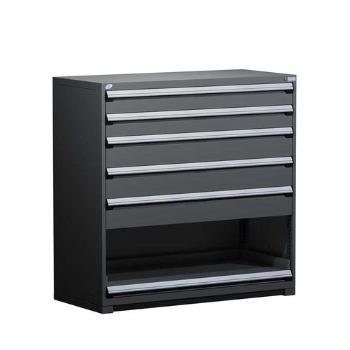 5-Drawer Heavy Duty Modular Drawer Cabinet 60'' W x 27''D - R5AKG-5801