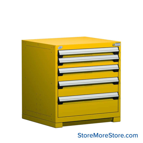 5-Drawer Heavy Duty Modular Drawer Cabinet 30'' W x 21''D - R5ADD-3004 5-Drawer Heavy Duty Modular Drawer Cabinet 30'' W x 21''D - R5ADD-3004