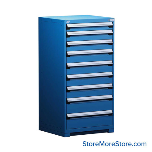 9-Drawer Heavy Duty Modular Drawer Cabinet 30'' W x 21''D - R5ADD-5806 9-Drawer Heavy Duty Modular Drawer Cabinet 30'' W x 21''D - R5ADD-5806