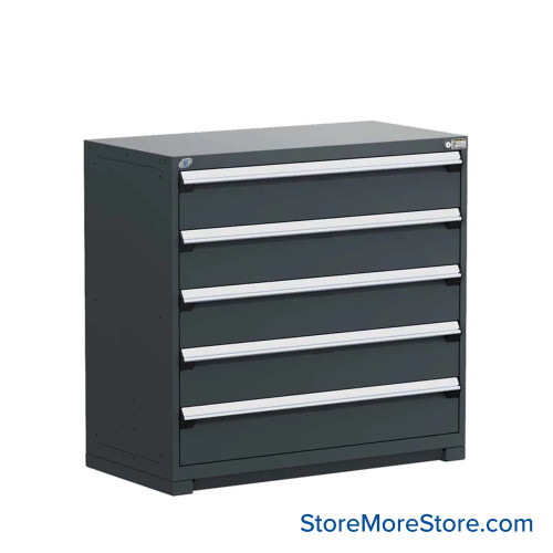 5-Drawer Heavy Duty Modular Drawer Cabinet 48'' Wide - SMS-R5AHG-4427