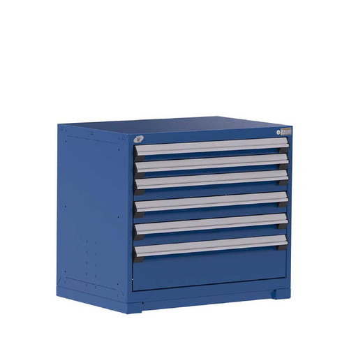 6-Drawer Heavy Duty Modular Drawer Cabinet 36'' W x 18''D - R5AEC-3002 6-Drawer Heavy Duty Modular Drawer Cabinet 36'' W x 18''D - R5AEC-3002
