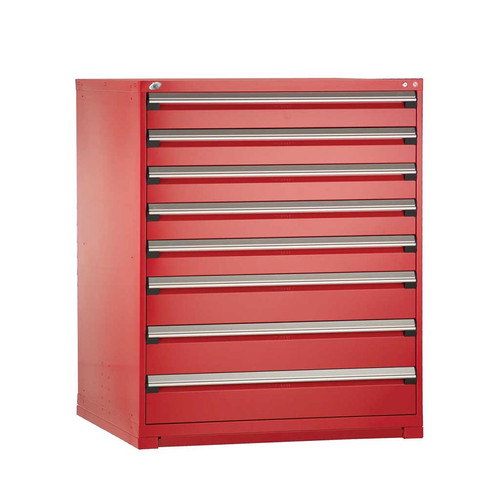 8-Drawer Heavy Duty Modular Drawer Cabinet 60'' Wide - SMS-R5AKG-5816