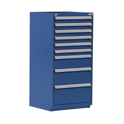 9-Drawer Heavy Duty Modular Drawer Cabinet 30'' W x 27''D - R5ADG-5827
