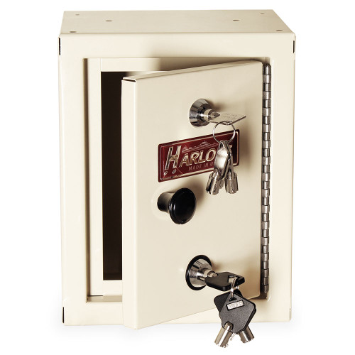 Compact Narcotics Cabinet with Double Lock and Antimicrobial Finish