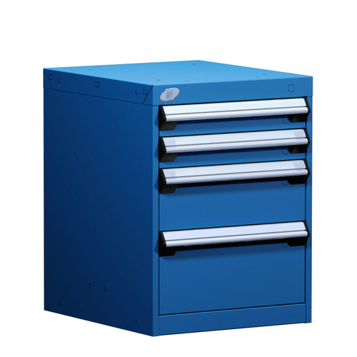 4-Drawer Compact Modular Drawer Cabinet 18'' W x 21''D - L3ABD-2405