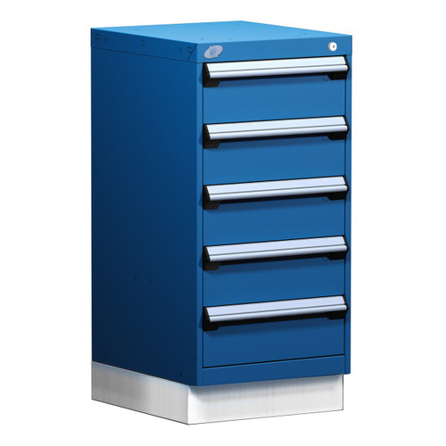 5-Drawer Compact Modular Drawer Cabinet 18'' W x 21''D - L3ABD-3403L3D