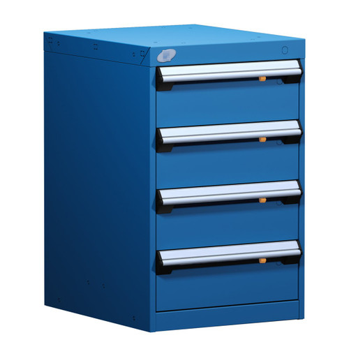 4-Drawer Compact Modular Drawer Cabinet 18'' W x 21''D - L3ABD-2802B 4-Drawer Compact Modular Drawer Cabinet 18'' W x 21''D - L3ABD-2802B