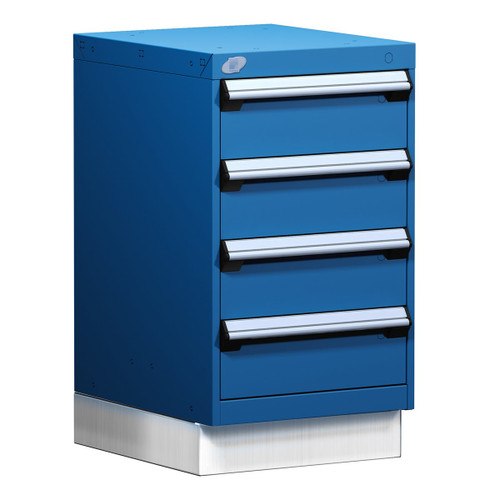 4-Drawer Compact Modular Drawer Cabinet 18'' W x 21''D - L3ABD-2802D 4-Drawer Compact Modular Drawer Cabinet 18'' W x 21''D - L3ABD-2802D