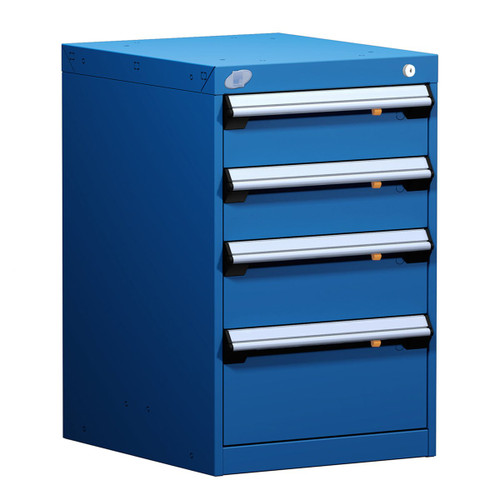 4-Drawer Compact Modular Drawer Cabinet 18'' W x 21''D - L3ABD-2835L3B