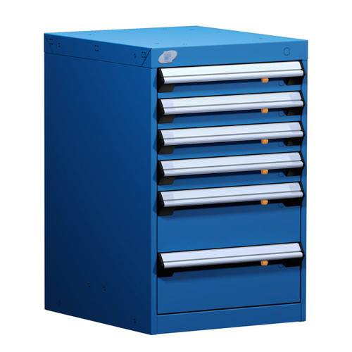 6-Drawer Compact Modular Drawer Cabinet 18'' W x 21''D - L3ABD-2821B 6-Drawer Compact Modular Drawer Cabinet 18'' W x 21''D - L3ABD-2821B