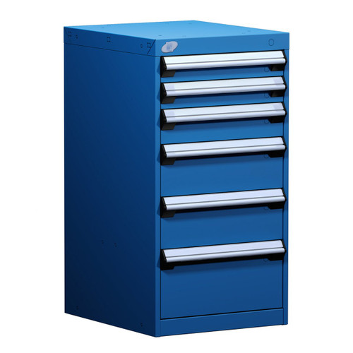 6-Drawer Compact Modular Drawer Cabinet 18'' W x 21''D - L3ABD-3437