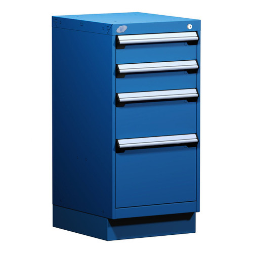 4-Drawer Compact Modular Drawer Cabinet 18'' W x 21''D - L3ABD-3421L3C