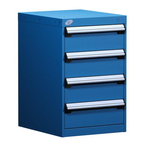 4-Drawer Compact Modular Drawer Cabinet 18'' W x 21''D - L3ABD-2801