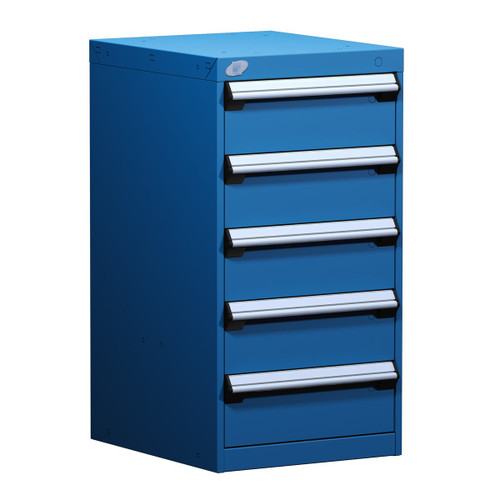 5-Drawer Compact Modular Drawer Cabinet 18'' W x 21''D - L3ABD-3403