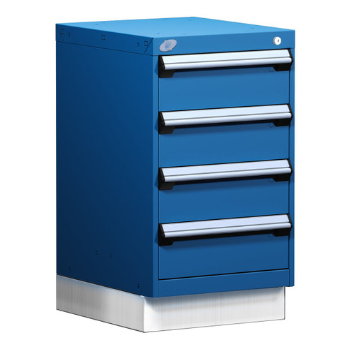 4-Drawer Compact Modular Drawer Cabinet 18'' W x 21''D - L3ABD-2802L3D