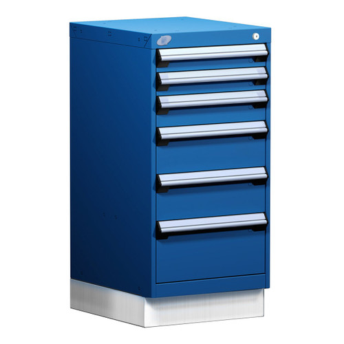 6-Drawer Compact Modular Drawer Cabinet 18'' W x 21''D - L3ABD-3438L3D