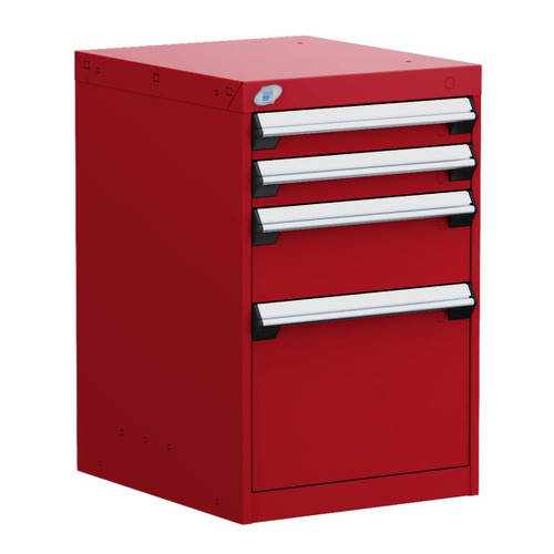 4-Drawer Compact Modular Drawer Cabinet 18'' W x 21''D - L3ABD-2808