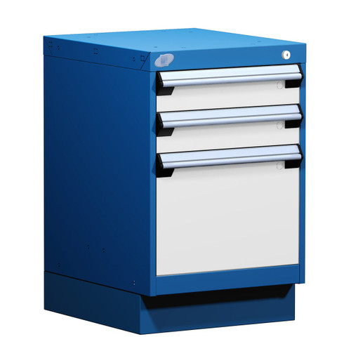 3-Drawer Compact Modular Drawer Cabinet 18'' W x 21''D - L3ABD-2407L3C
