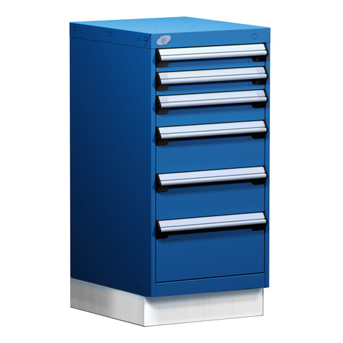 6-Drawer Compact Modular Drawer Cabinet 18'' W x 21''D - L3ABD-3437D