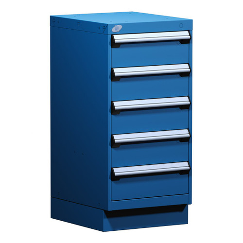 5-Drawer Compact Modular Drawer Cabinet 18'' W x 21''D - L3ABD-3403C