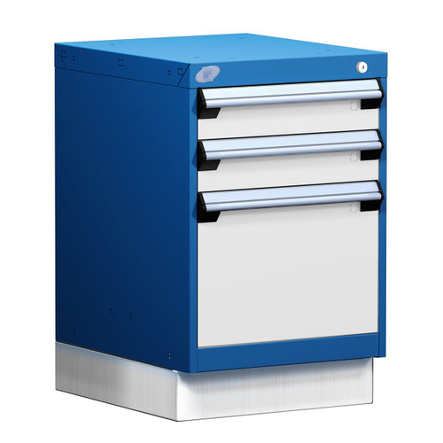 3-Drawer Compact Modular Drawer Cabinet 18'' W x 21''D - L3ABD-2408L3D